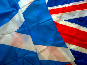 Scottish_and_British_flags