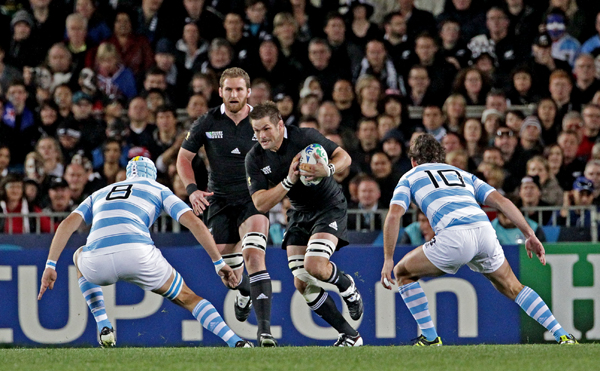 rugby world cup 2011 NEW ZEALAND ARGENTINA