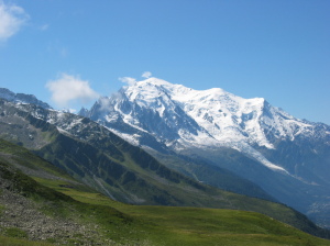 mont blanc summer