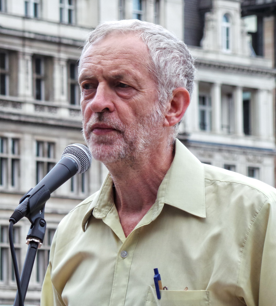 Jeremy Corbyn: Diplomacy over war.